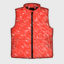 Мужской жилет Красно-белые мазки