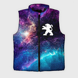 Мужской жилет Peugeot space auto, цвет: 3D-черный