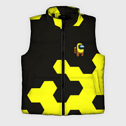 Мужской жилет Амонг ас текстура броня, цвет: 3D-черный