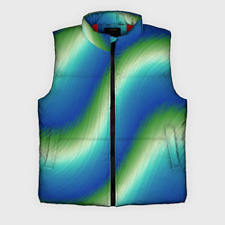 Мужской жилет Морская волна арт