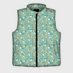 Мужской жилет Звук двигателя поп арт, цвет: 3D-светло-серый