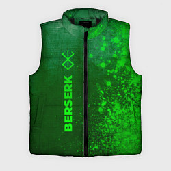 Мужской жилет Berserk - green gradient по-вертикали, цвет: 3D-черный