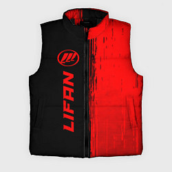 Мужской жилет Lifan - red gradient по-вертикали, цвет: 3D-черный