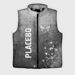 Мужской жилет Placebo - grey gradient вертикально