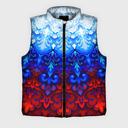 Мужской жилет Душа моя Россия 1, цвет: 3D-светло-серый