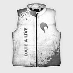 Мужской жилет Date A Live - white gradient вертикально