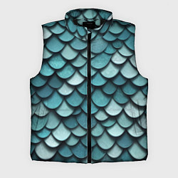 Мужской жилет Чешуя, цвет: 3D-черный