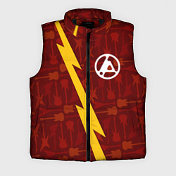 Мужской жилет Linkin Park 2024 гитары и молния, цвет: 3D-черный