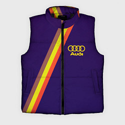 Мужской жилет AUDI line sport, цвет: 3D-черный