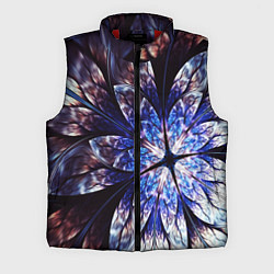 Мужской жилет Фрактальный узора стекло, цвет: 3D-красный