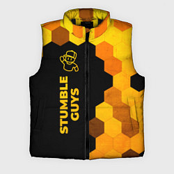 Мужской жилет Stumble Guys - gold gradient по-вертикали