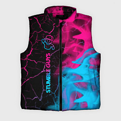 Мужской жилет Stumble Guys - neon gradient по-вертикали