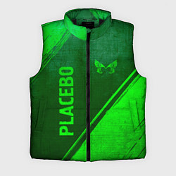 Мужской жилет Placebo - green gradient вертикально