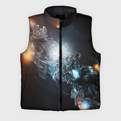 Мужской жилет Космическая абстракция астероид