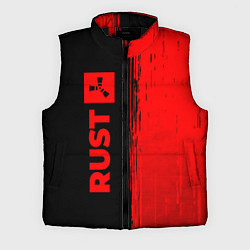 Мужской жилет Rust - red gradient по-вертикали