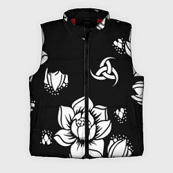 Мужской жилет Русская община символика розы, цвет: 3D-красный