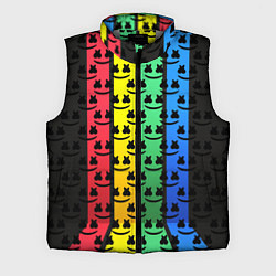 Мужской жилет Marshmello neon music dj, цвет: 3D-светло-серый