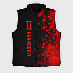 Мужской жилет Lindemann - red gradient по-вертикали