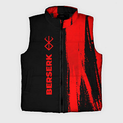 Мужской жилет Berserk - red gradient по-вертикали
