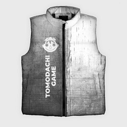 Мужской жилет Tomodachi Game - grey gradient по-вертикали