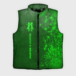 Мужской жилет Hunter x Hunter - green gradient по-вертикали, цвет: 3D-черный