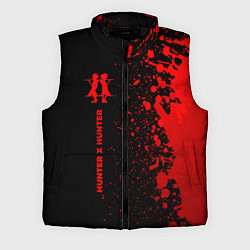Мужской жилет Hunter x Hunter - red gradient по-вертикали, цвет: 3D-черный
