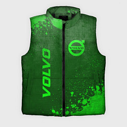 Мужской жилет Volvo - green gradient вертикально, цвет: 3D-черный