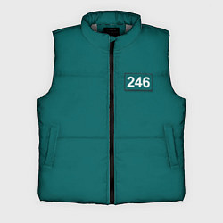 Мужской жилет Игрок 246 - Игра в кальмара, цвет: 3D-светло-серый