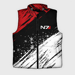 Мужской жилет Mass Effect - Merry Christmas, цвет: 3D-светло-серый