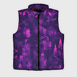 Мужской жилет Неоновый городок