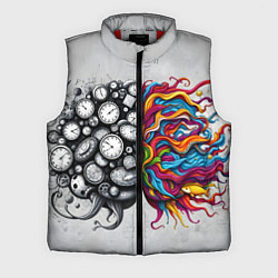 Мужской жилет Полушария мозга