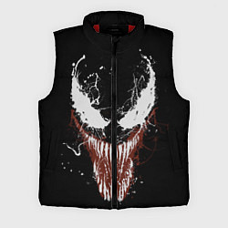 Мужской жилет Веном - морда, цвет: 3D-красный