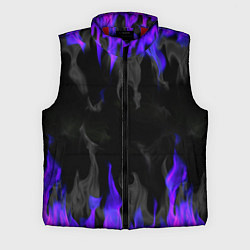 Мужской жилет Неоновый огонь и дым, цвет: 3D-красный