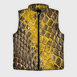 Мужской жилет Красивая кожа змеи