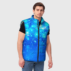 Мужской жилет Морозное свечение, цвет: 3D-светло-серый — фото 2