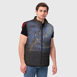 Мужской жилет Замок принцессы, цвет: 3D-красный — фото 2