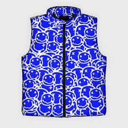 Мужской жилет Nirvana logo blue, цвет: 3D-черный
