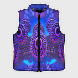 Мужской жилет Абстракция оптическая, цвет: 3D-светло-серый