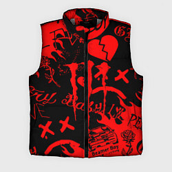 Мужской жилет Lil peep monster energy, цвет: 3D-светло-серый