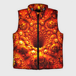 Мужской жилет Фрактал абстракция, цвет: 3D-светло-серый