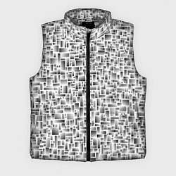 Мужской жилет Сияние геометрии, цвет: 3D-светло-серый