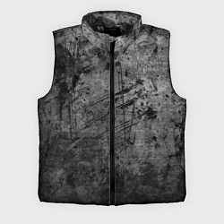 Мужской жилет Абстракция - grunge break, цвет: 3D-черный