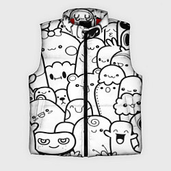 Мужской жилет Doodle monsters, цвет: 3D-красный