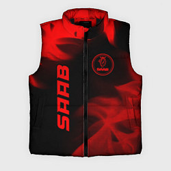 Мужской жилет Saab - red gradient вертикально