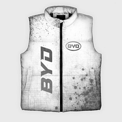 Мужской жилет BYD - white gradient вертикально, цвет: 3D-черный