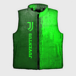 Мужской жилет Juventus - green gradient по-вертикали, цвет: 3D-черный