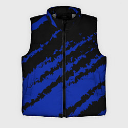 Мужской жилет The color is black and blue