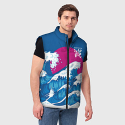 Мужской жилет Корпус бойни демонов - Kisatsutai, цвет: 3D-черный — фото 2