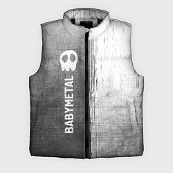 Мужской жилет Babymetal - grey gradient по-вертикали