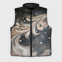 Мужской жилет Бежевый объемный узор, цвет: 3D-черный